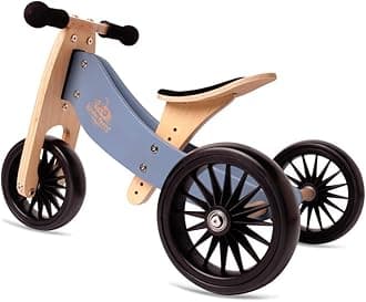 Kinderfeets, Tiny Tot PLUS Balance Bike, 18 - 48 Months - Slate Blue
